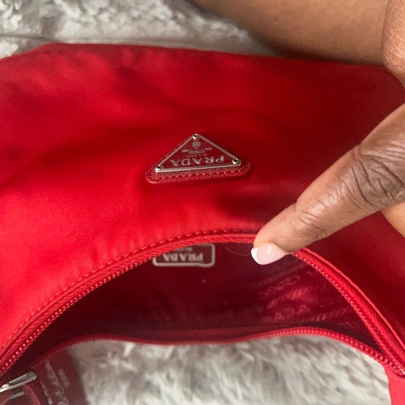 Prada Red Shoulder Bag - Picture 5 of 6